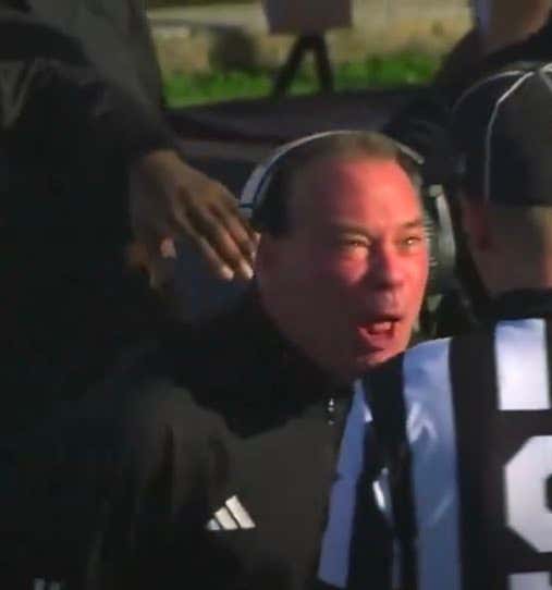 Butch Jones Lost His Fucking Mind After a Horrific Call Cheated Arkansas State Out of a Recovered Onside Kick