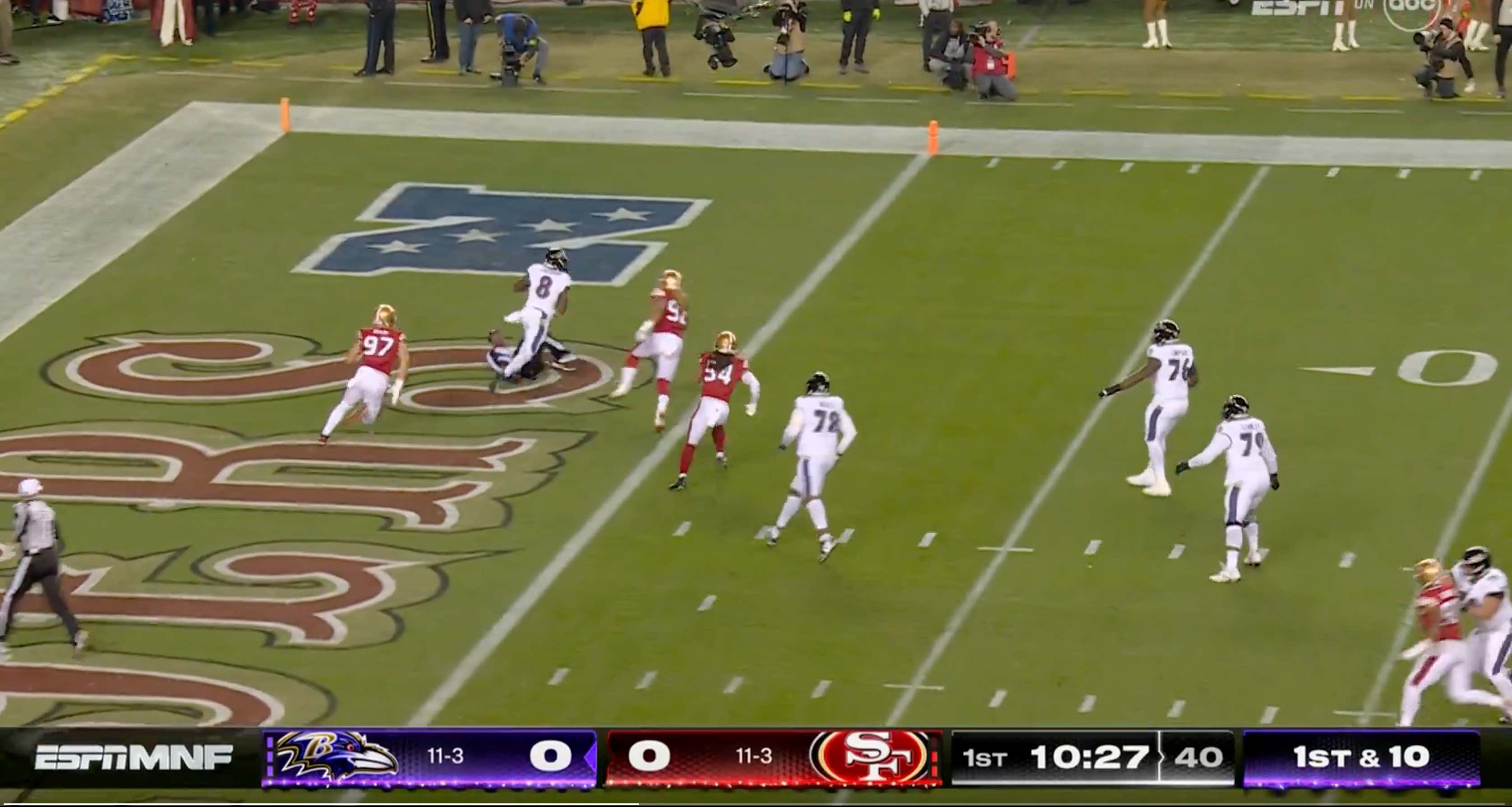 This Ref Should Be Investigated For Causing A Safety For The Ravens And Then Laughing About It