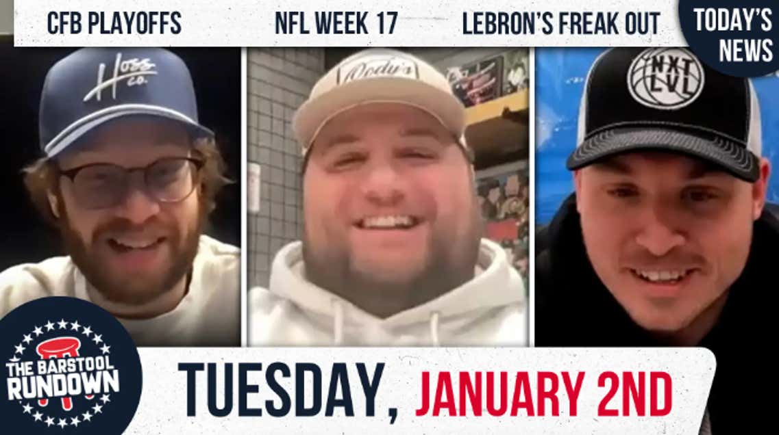 Jim Harbaugh is Headed to The NFL Next Season - Barstool Rundown - Tuesday, January 2nd, 2024
