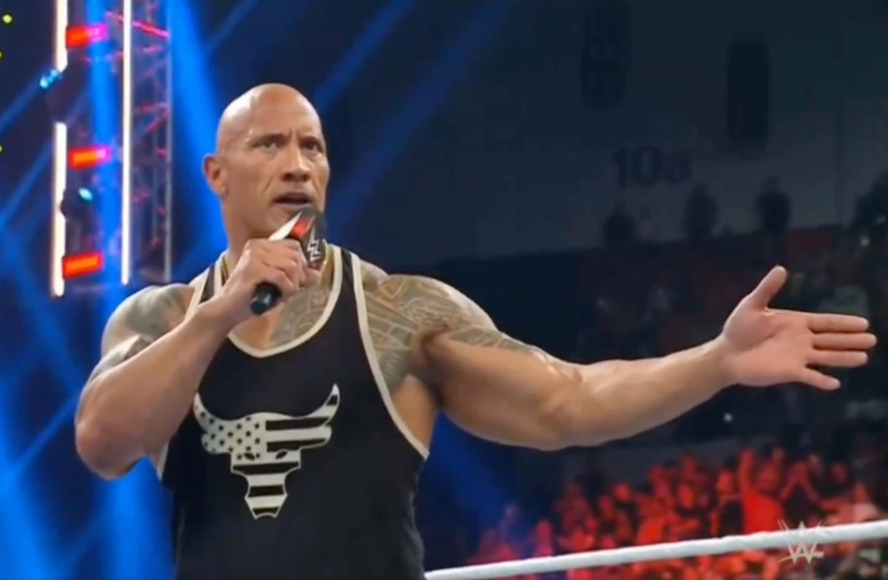 The Rock Returned To WWE And Called Out Roman Reigns To Set Up A Possible Dream Match