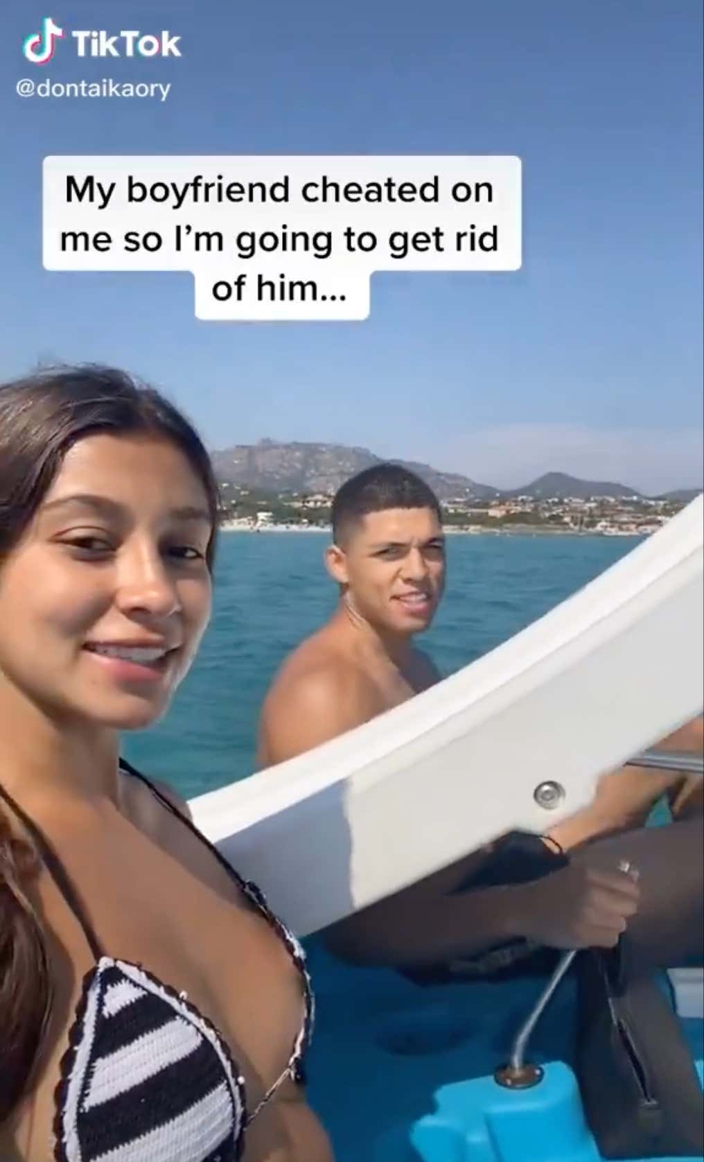 Viral Video Of Girl Leaving Her Cheating Boyfriend In The Middle Of The Ocean Is Shockingly Nothing But A Skit