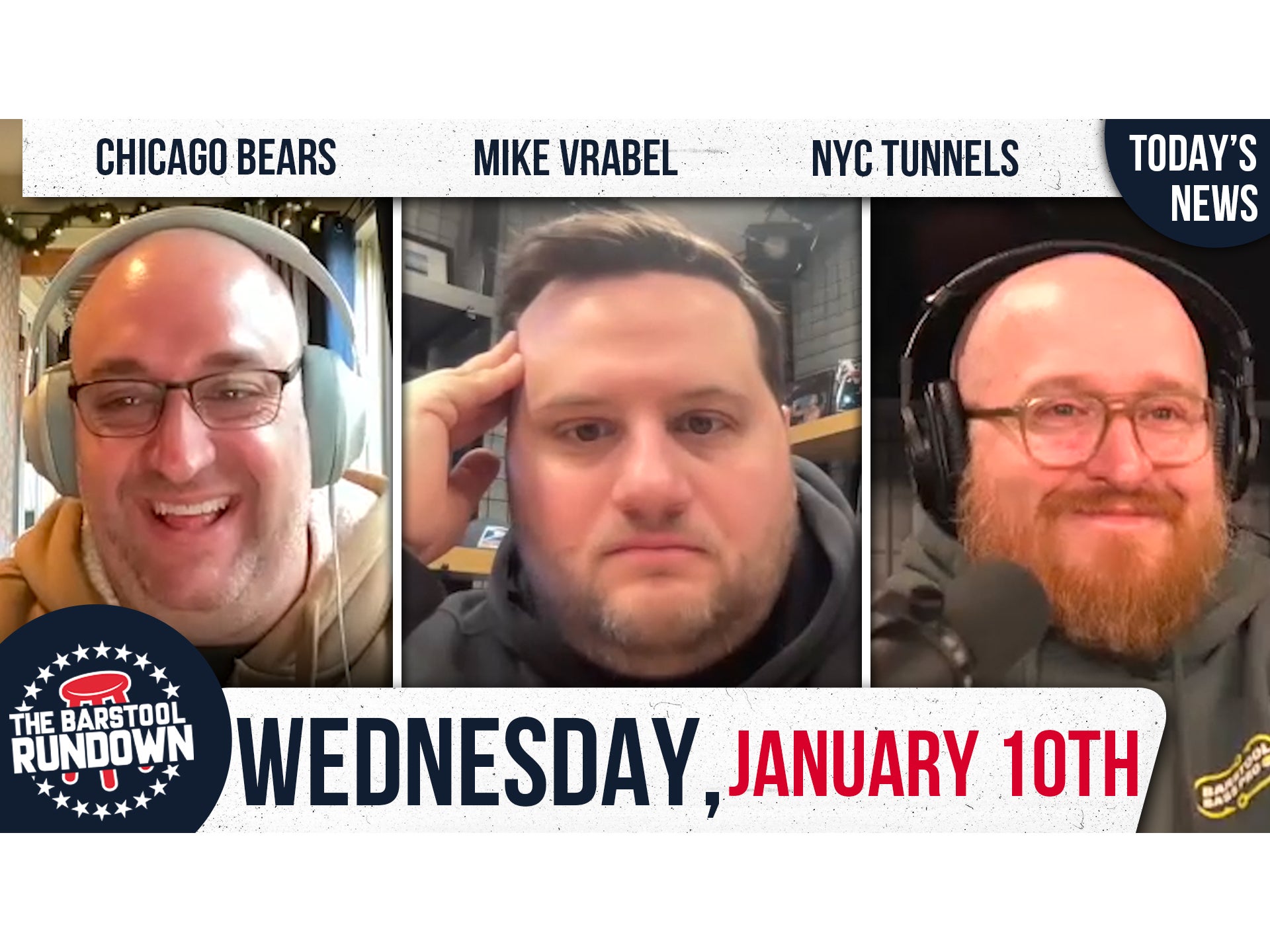 Bears Fans Are on Tilt - Barstool Rundown - January 10th, 2024