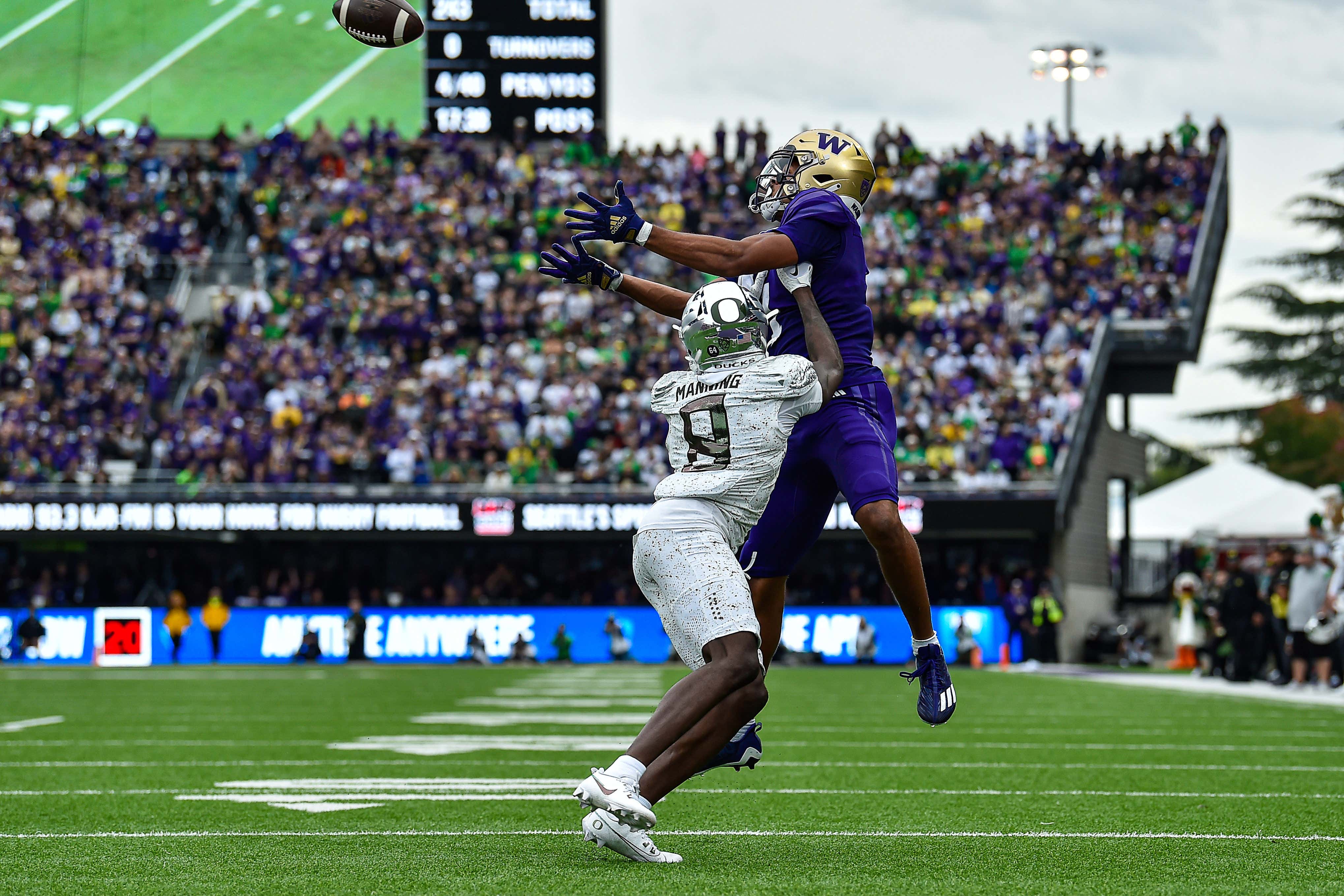 Rome Odunze Joined an Oregon Twitter Spaces and Threatened to Come Back to Washington to Torment the Ducks Some More