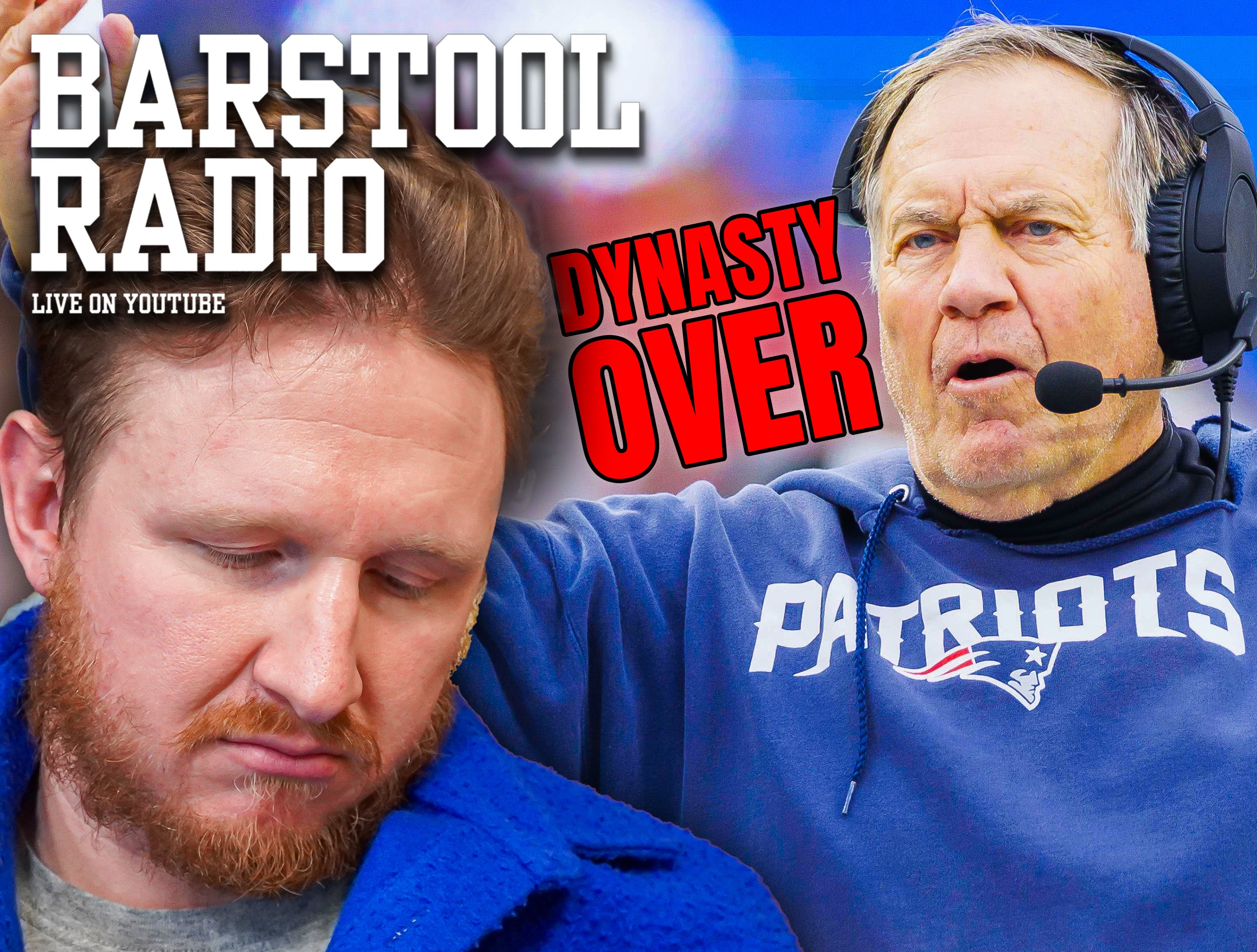 Feits Cried When He Heard that Bill Belichick and the Patriots Parted Ways - Barstool Radio