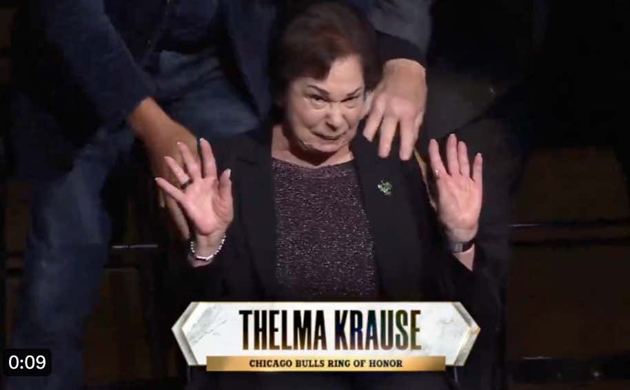 Chicago Fans Are So Sick Of Losing That They're Bringing Old Ladies To Tears By Booing Them To Their Face