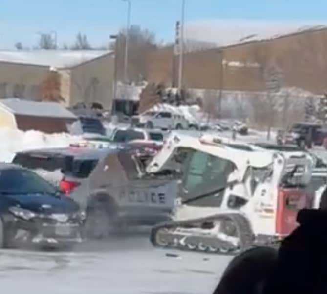 I Need To Know How This Guy Thought He Was Going To Smash Into A Cop Car And Get Away With It