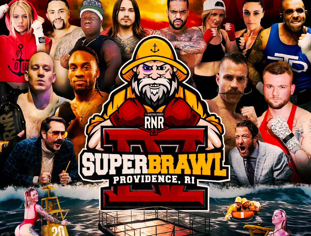 Dave Portnoy & Big Cat Return To Call 20 Amateur Fights At Rough N