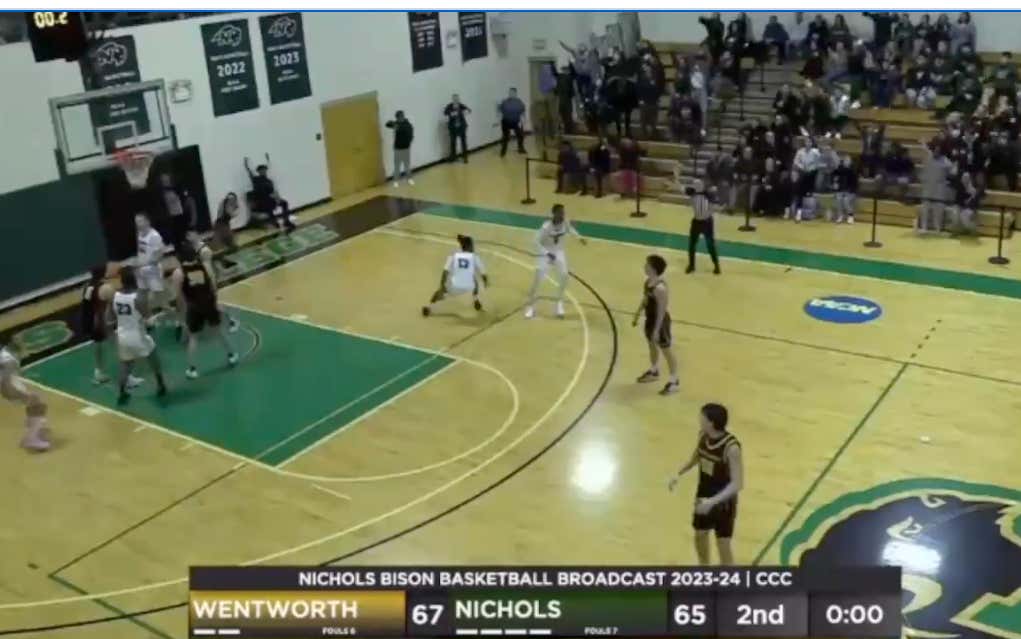 The Best Call Of Last Night Came From My Alma Mater When A Buzzer Beater Caused The Announcer To Completely Lose His Mind