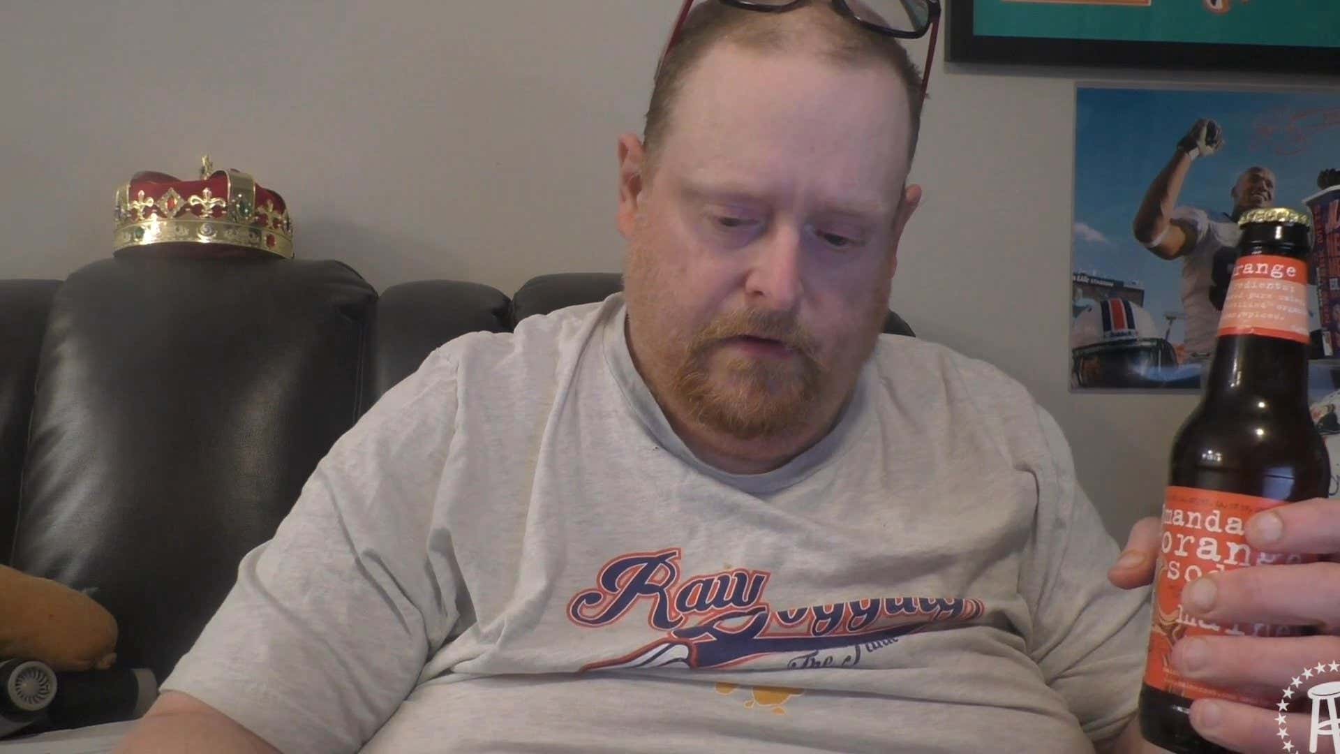 Tank's Taste Test Maine Root Mandarin Orange Soda