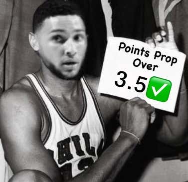 Congrats To Ben Simmons For Playing Basketball For The First Time In 38 Games And CRUSHING His Over Points Prop Bet