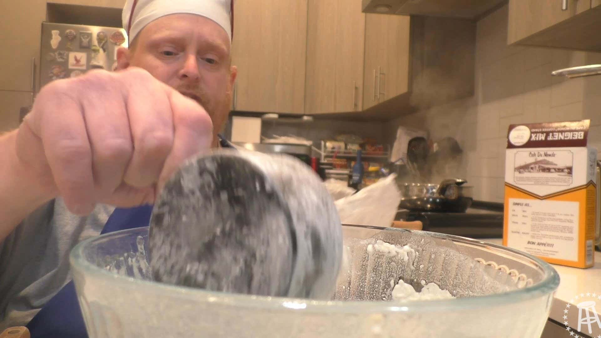 Tank Cook Beignets (French Doughnuts)