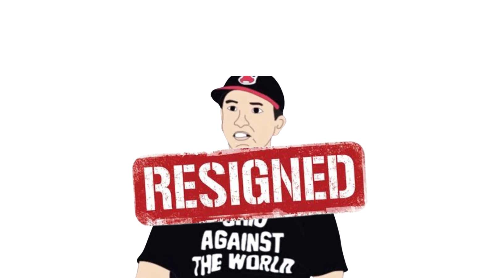 Ohio's Tate Here: I Am Resigning