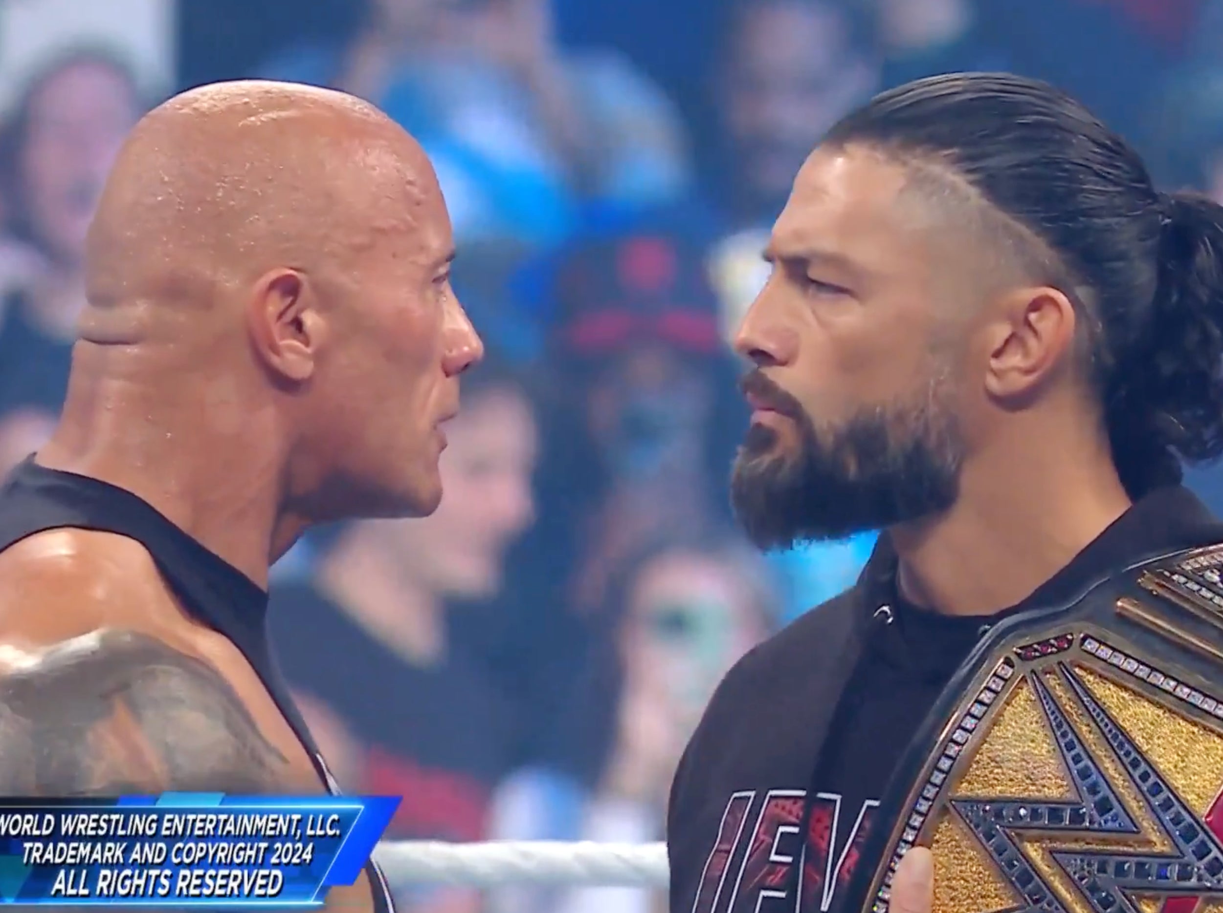 Looks Like The Rock Is Back To Headline WrestleMania Against Roman Reigns This Year