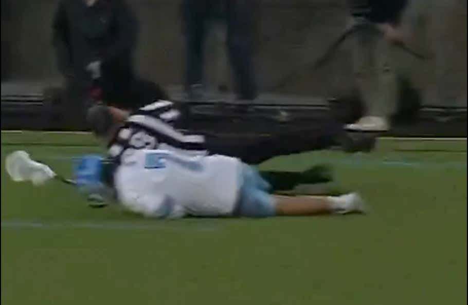 Get Off The Tracks When This College Lacrosse Ref Is Pulling Through The Station