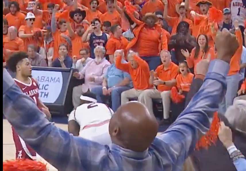 You Will Never Love Something As Much As Charles Barkley Loves Watching Auburn Kick Alabama's Ass