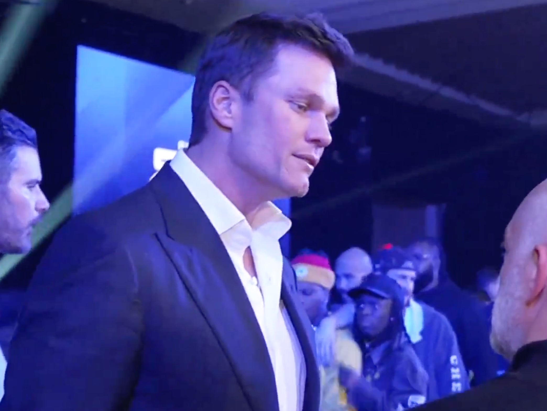 Power Slap Looked Like The Biggest Party In Vegas Last Night With Tom Brady, Travis Scott, Pat McAfee, Bussin With The Boys, The Chainsmokers, MGK, And More In Attendance