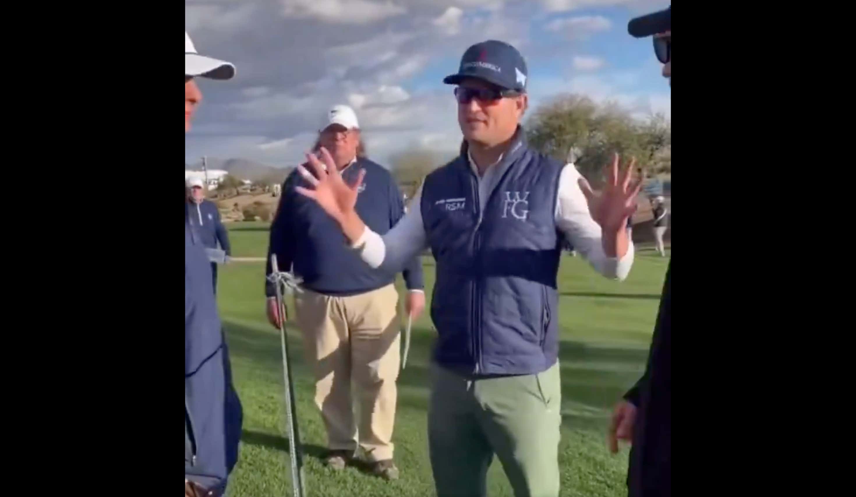 Anyone Heckling Zach Johnson About His Ryder Cup Captaincy At The WMPO Is Committing Treason