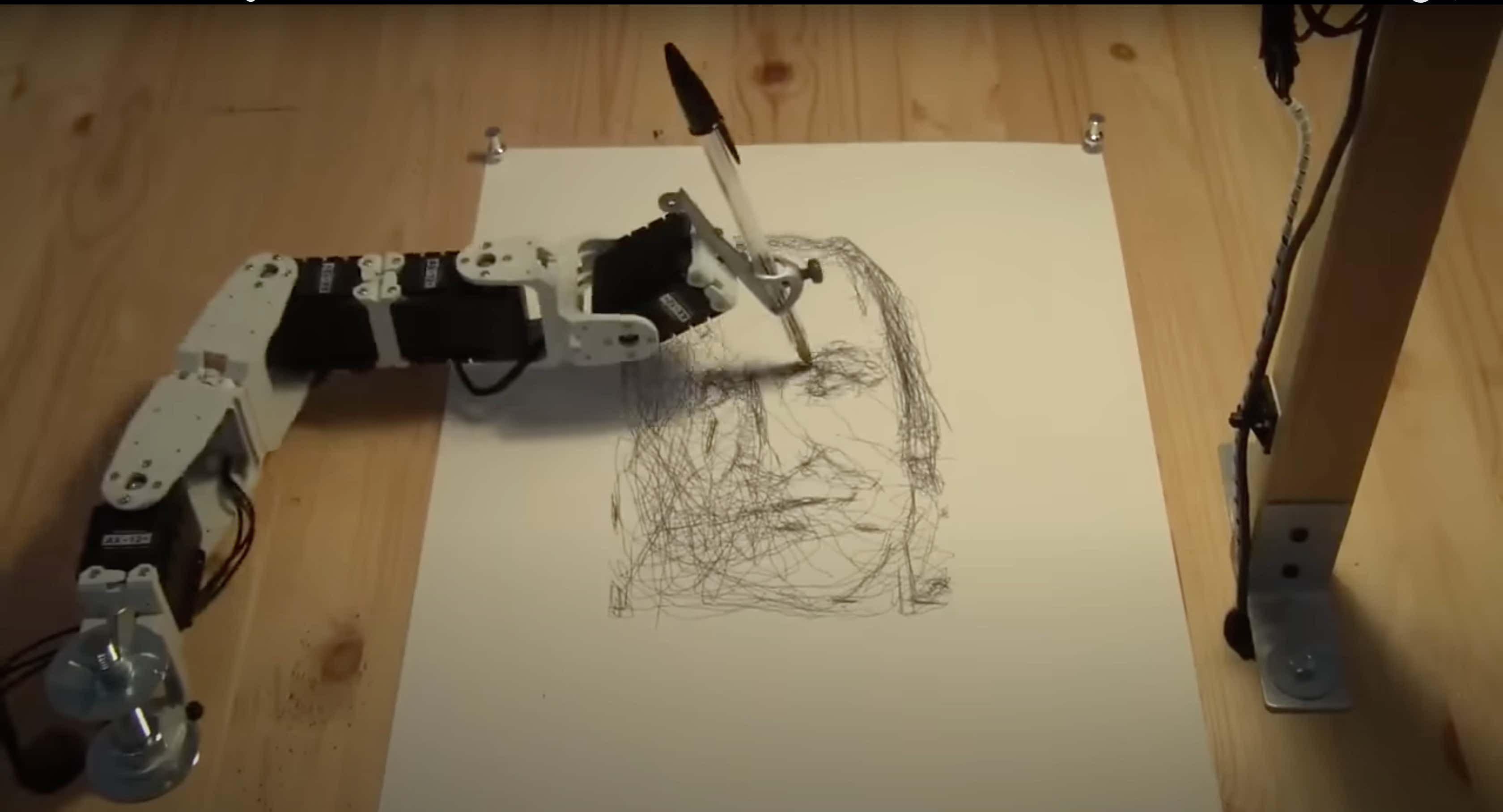 Watch This When You're High - Robots Drawing People