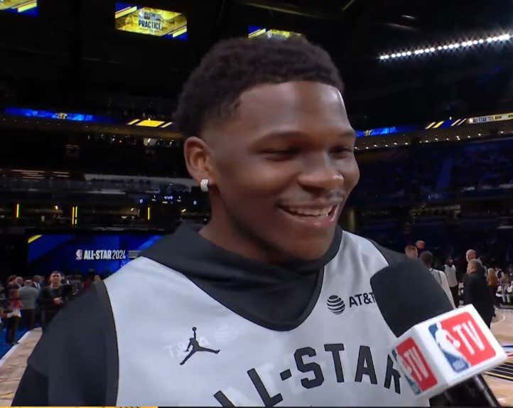 Anthony Edwards Tossed Out The Idea Of Playing The All Star Game Left Handed, Which Would Actually Be An Awesome Tribute To An Indiana Legend