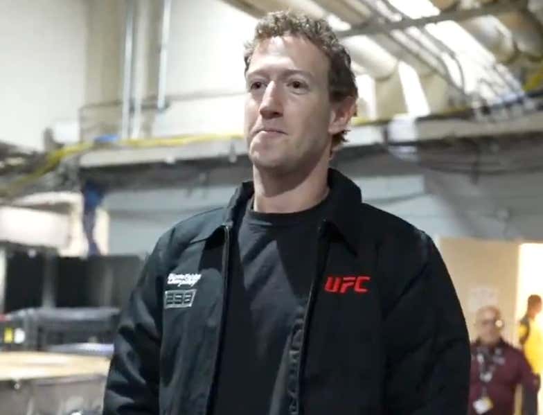 MMA Aficionado Mark Zuckerberg Is In The House For UFC 298 Barstool