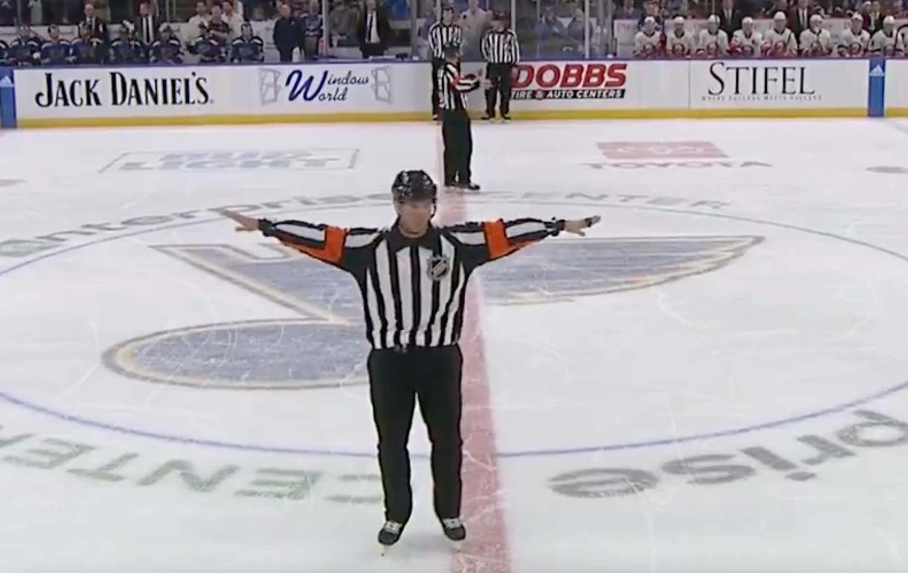 "You're Not Going To Like It But The Call On The Ice Was Correct" Is An All-Time Ref Flex
