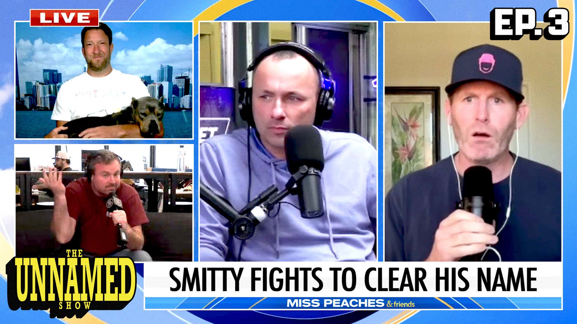 Smitty & Jersey Jerry Fight To Clear Their Names & Ms Peaches Is Taking Over | The Unnamed Show Ep 3