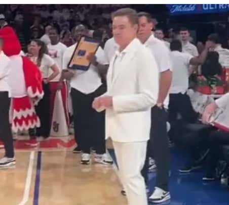 Whatever It Takes: Rick Pitino Had To Bribe A Tailor In Order To Have His Awesome All White Suit Ready In Time To Save St. John's Season