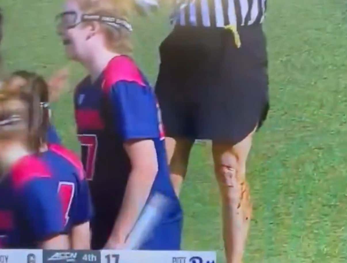 Lacrosse Ref Poops Themself, But Grinds It Out And Continues To Call The Game Nevertheless