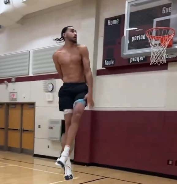 It's A Damn Shame We Were Robbed Of The Dunk That Jacob Toppin Had Planned For The Dunk Contest Final