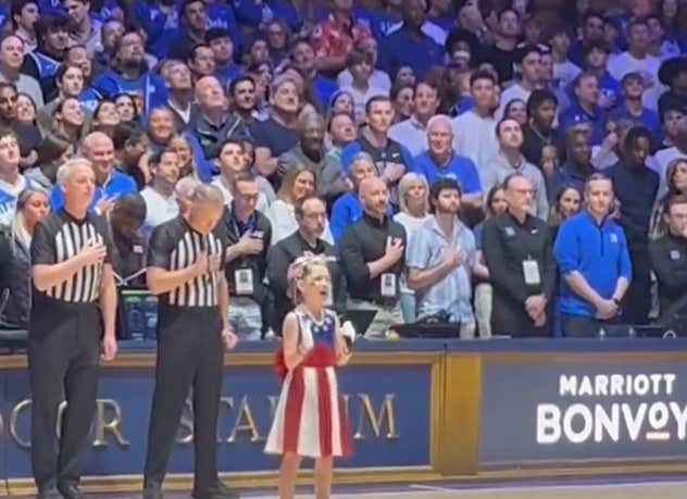 Did We Just See The Best National Anthem Since Whitney Houston Ended The Gulf War At The Super Bowl?