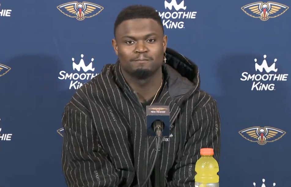 Zion Williamson Says If He Makes The All Star Team Next Season Then He'll Finally Participate In The Dunk Contest