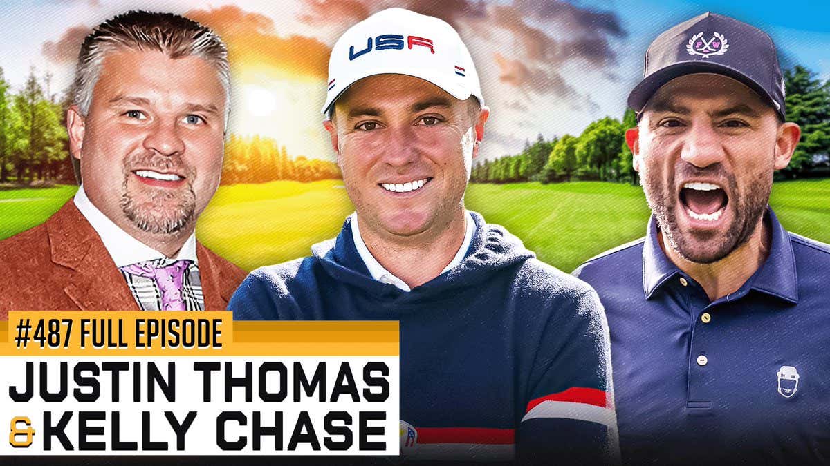 Two-Time Major Champion Justin Thomas and Long-time NHL Beauty Kelly Chase Join Spittin' Chiclets Episode 487
