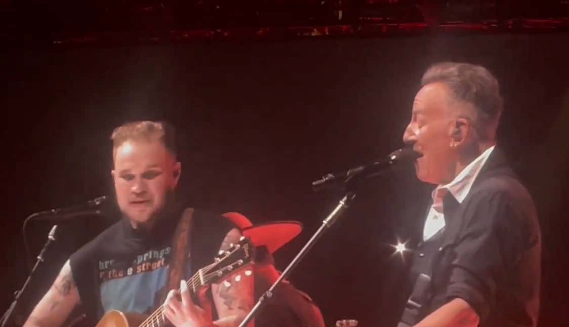 Dudes Rock: Bruce Springsteen Joins Zach Bryan As An Encore Guest At Bryan’s Show