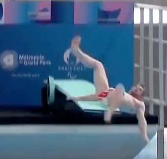 Hot Start: French Diver Eats Shit, Falls Off Diving Board During The Inauguration Ceremony For The Olympic Aquatics Center