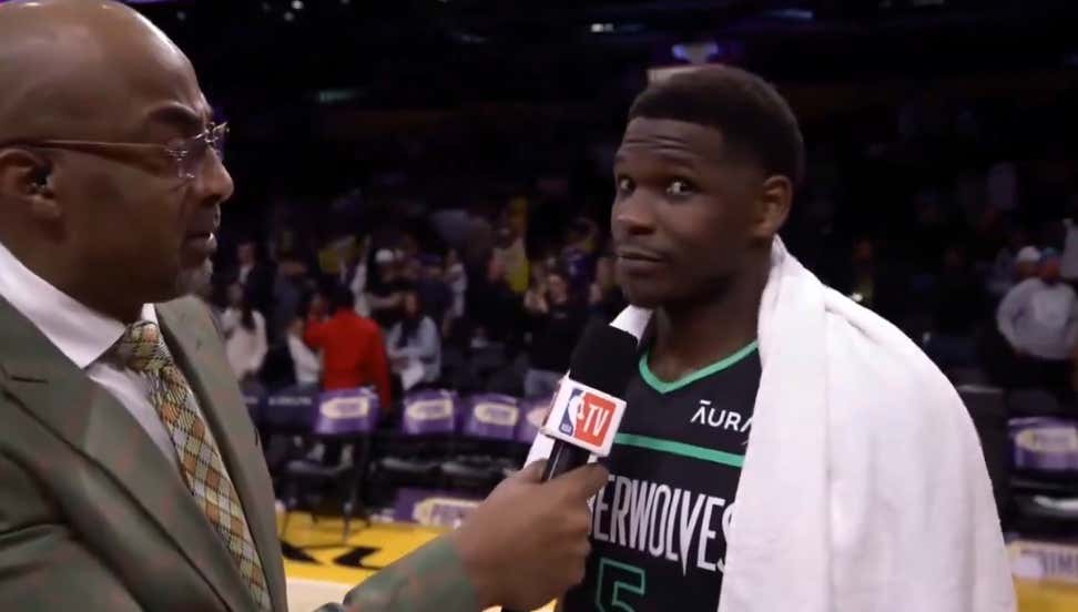 "KAT Comin' Back. KAT Will Be Back" - Anthony Edwards Dropped The Bomb That Karl-Anthony Towns' Return Is On The Way