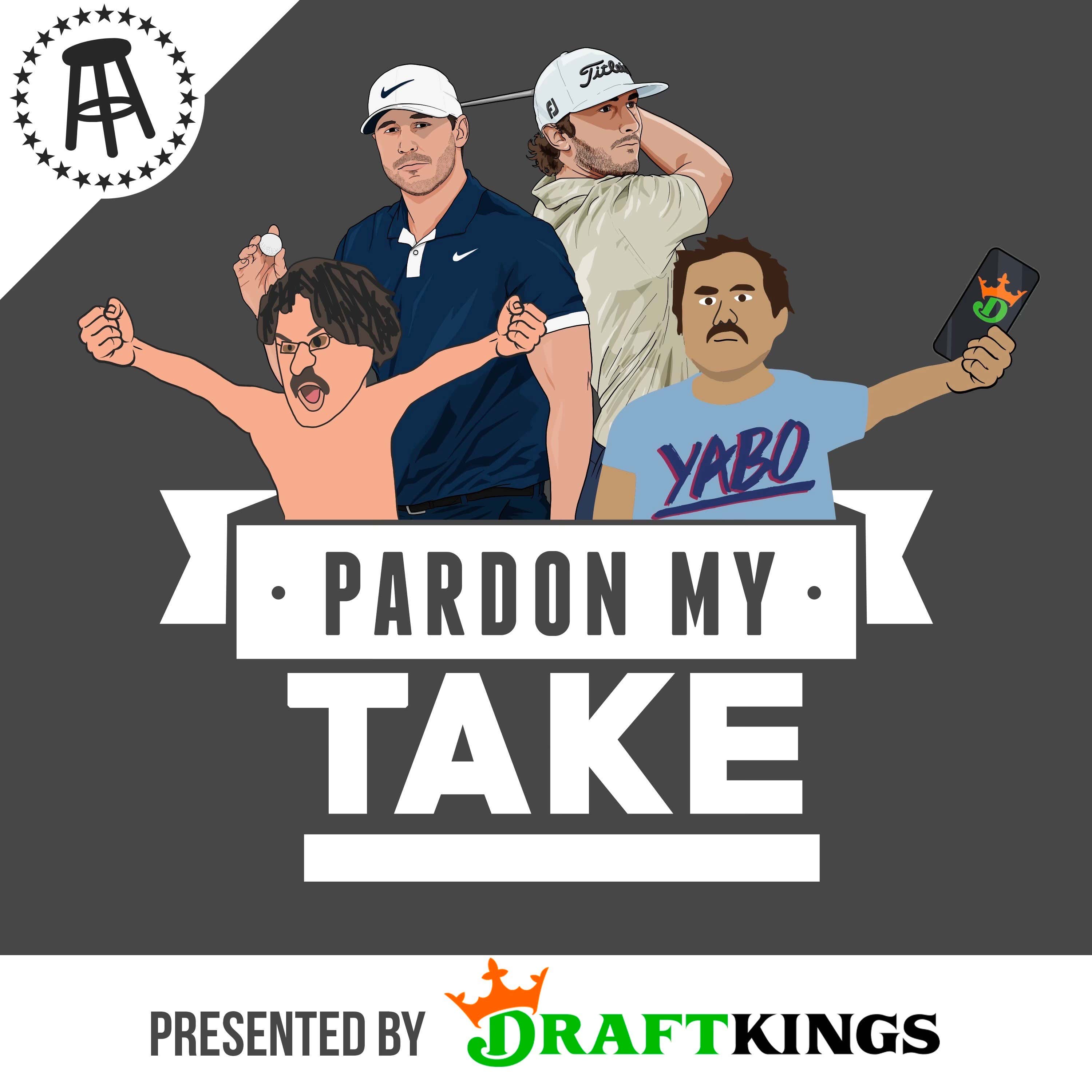 Max Homa, Brooks Koepka, UConn Wins Their 6th Title And Guys On Golf Masters Preview With Riggs And Trent episode artwork