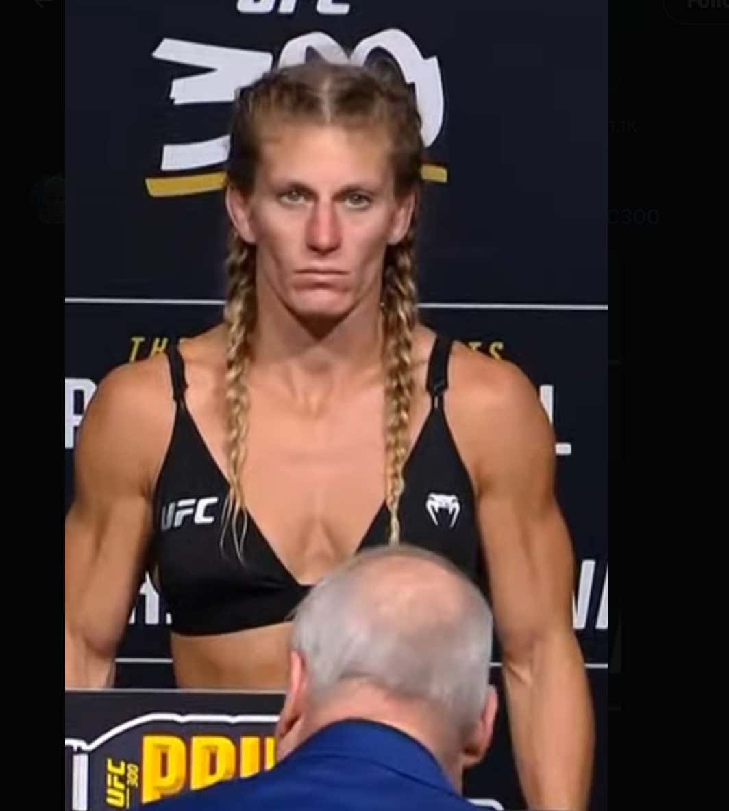 Somehow, Someway Kayla Harrison Makes Weight For UFC 300