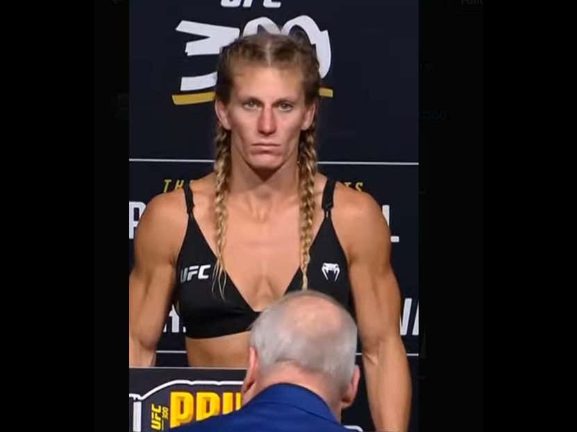 Somehow, Someway Kayla Harrison Makes Weight For UFC 300
