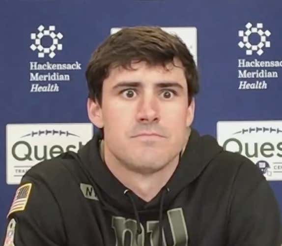 Reports Of The Giants Trying To Draft A Quarterback Makes All The Sense In The World After Seeing This Daniel Jones Press Conference