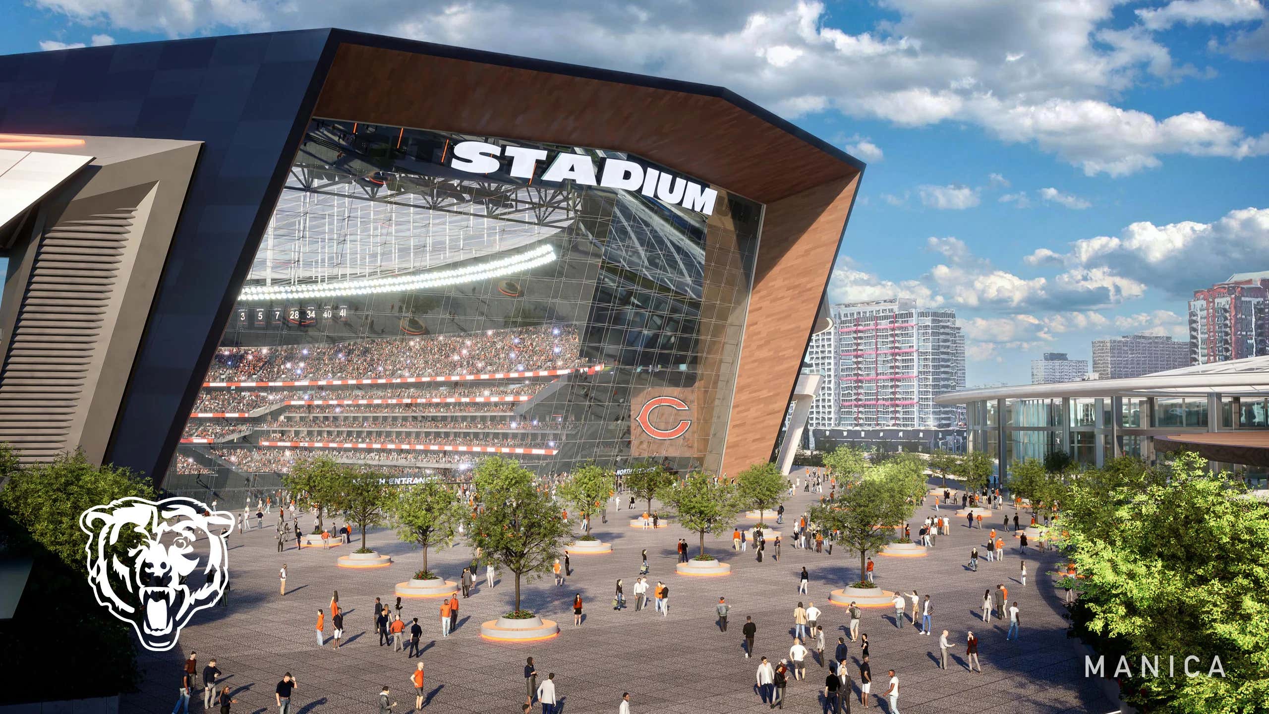 Credit To The Bears, The New Lake Front Stadium Renderings Look AWESOME