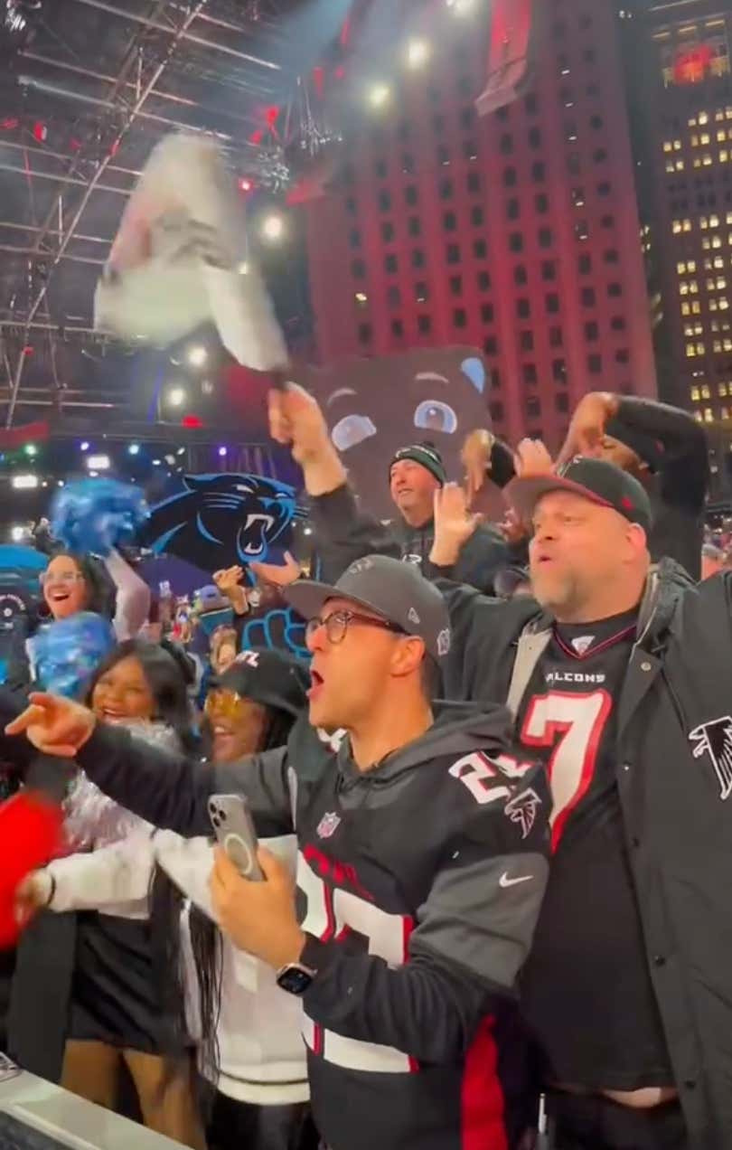 I Want To Know How Much the Falcons Paid These Actors To Pretend They Were Excited About Drafting Michael Penix