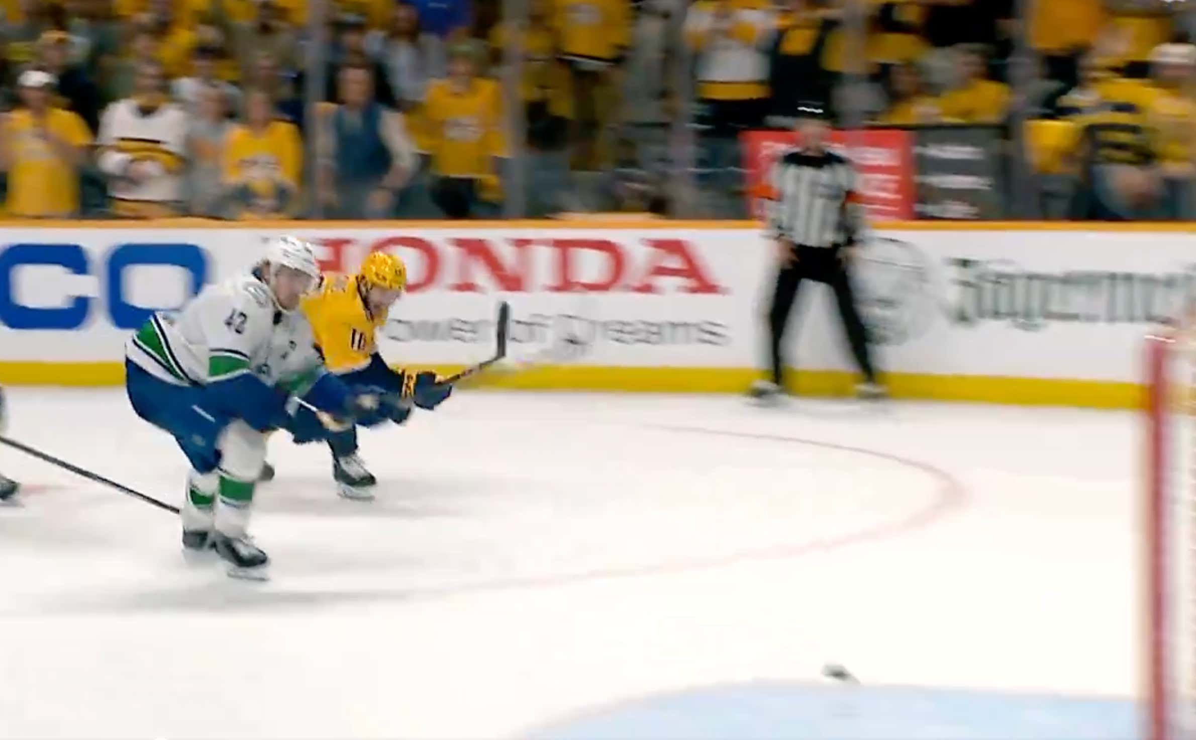 Colton Sissons Should Be Publicly Executed for Missing This Empty Net Goal and Effectively Ending the Predators' Season