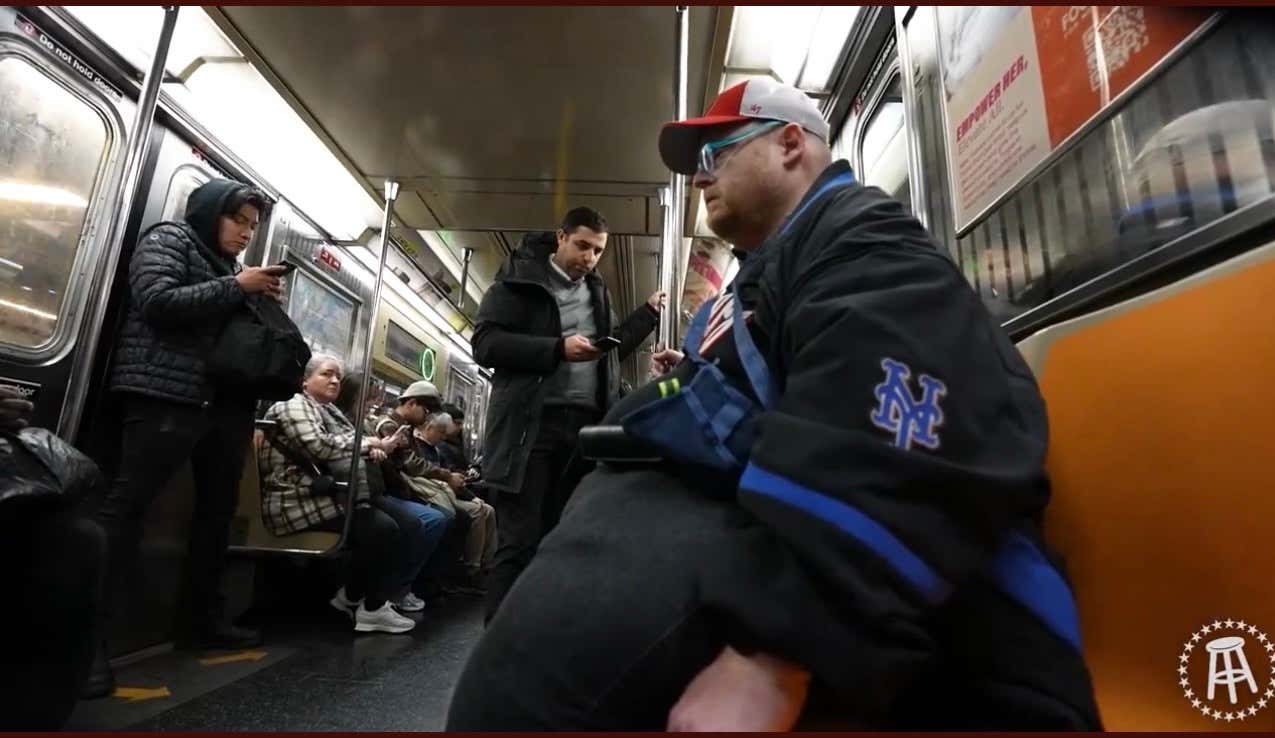 Frank The Tank Had A Miserable Time On The Rat Race