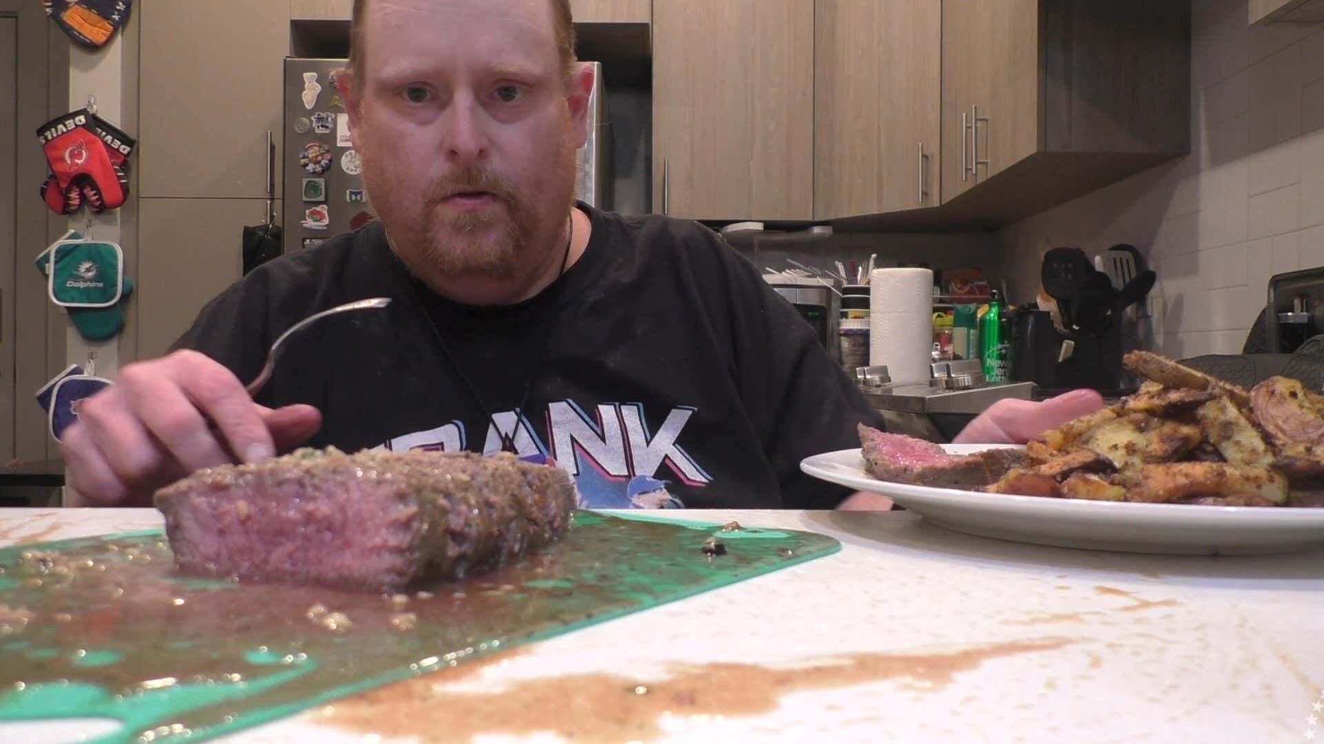Tank Cooks London Broil