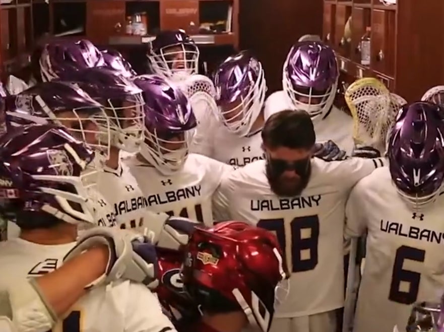 The Albany Lacrosse Team Singing "Alive" By Pearl Jam Before Every Game Is What Being A Pure, Unadulterated Dude Is All About