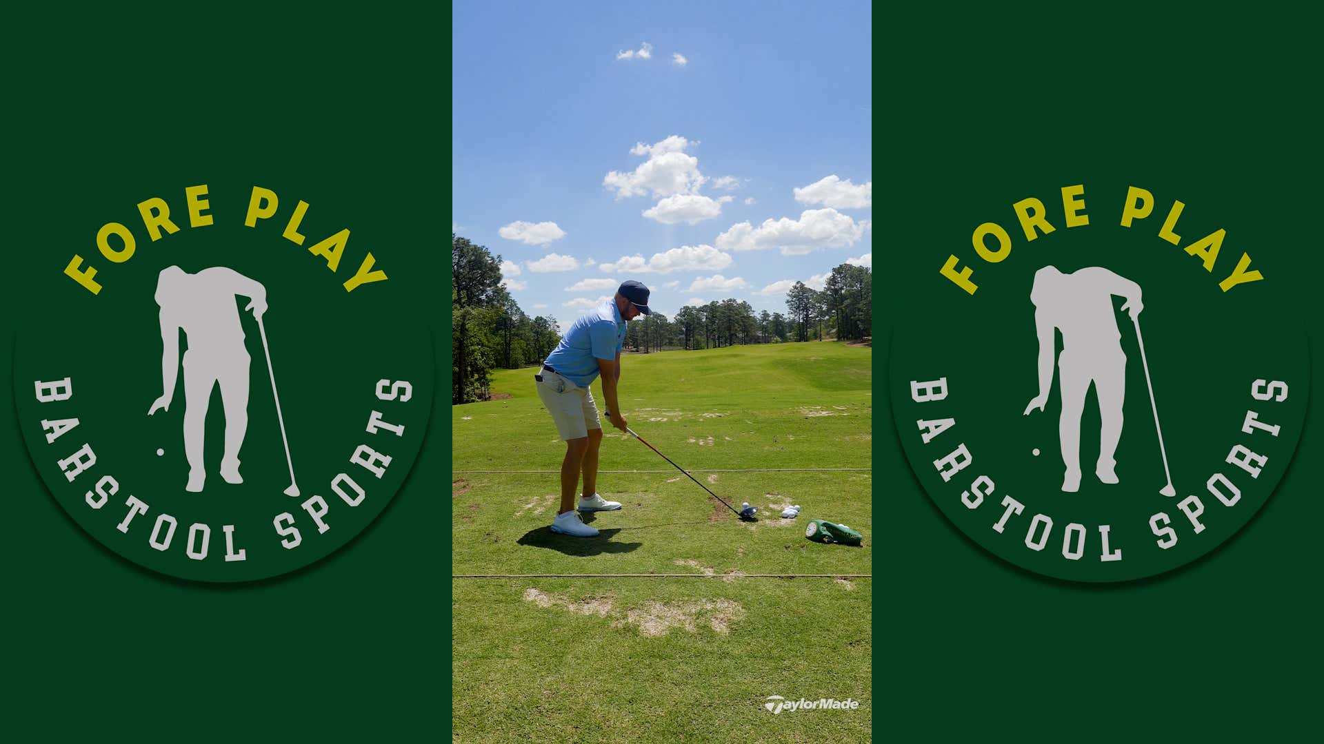 Grinding Away On The Driver At The Range