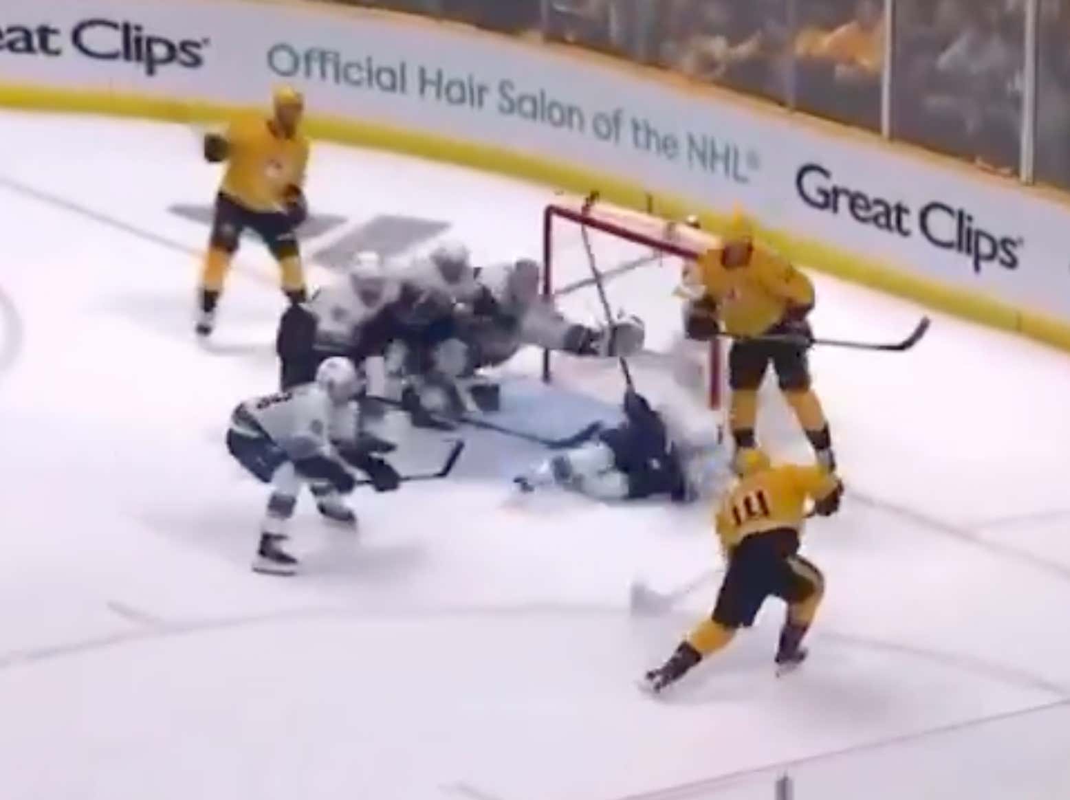 The Predators End Their Season by Poetically Missing ANOTHER Wide Open Net With the Game on the Line