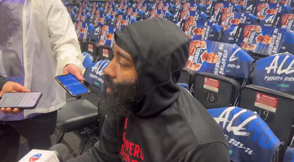 James Harden Had The Spinzone Of The Century By Suggesting The Mavs Are Actually The Team With All The Pressure To Win Game 6