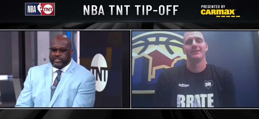 Shaq Telling Nikola Jokic To His Face That SGA Should Have Been The MVP Is Some Next Level Hating