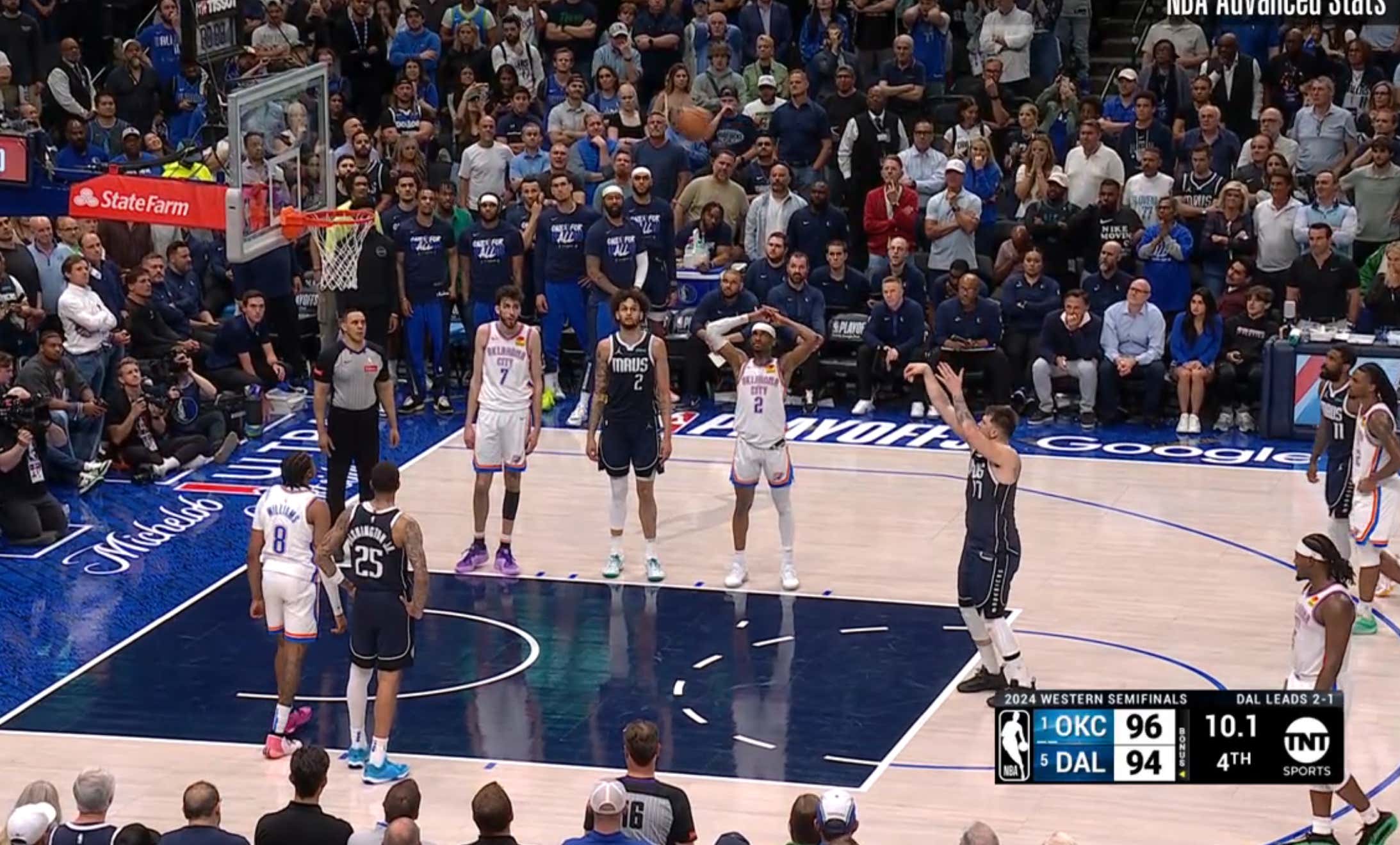 Luka Doncic Choked From The Free Throw Line In The Final Seconds And Now The Thunder Are Very Much Alive After Surviving Game 4